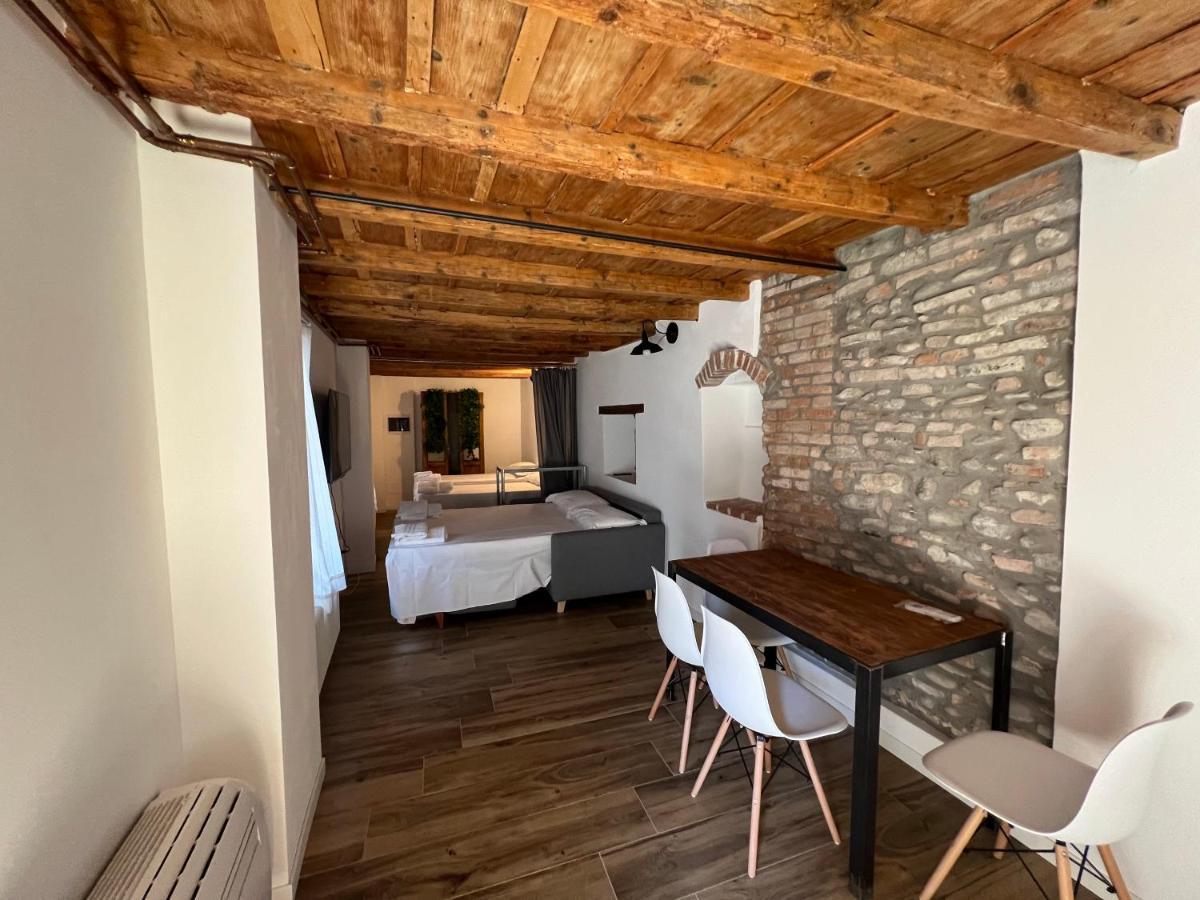 Ferienwohnung Borgovivo Il Tuo Loft In Centro Citta Bergamo Exterior foto