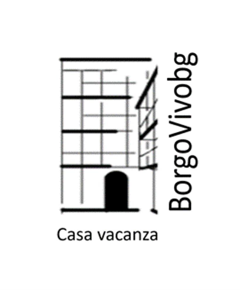 Ferienwohnung Borgovivo Il Tuo Loft In Centro Citta Bergamo Exterior foto