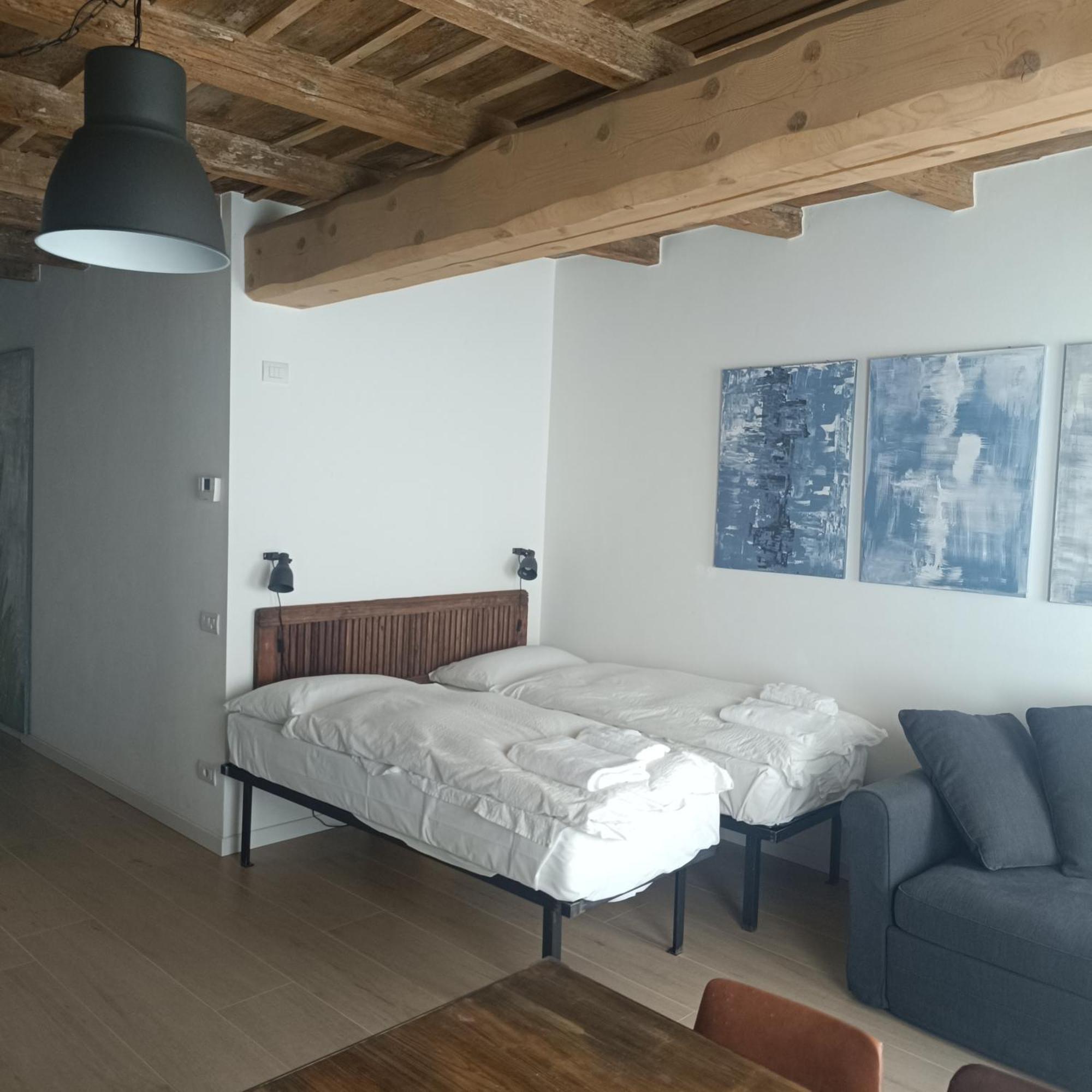 Ferienwohnung Borgovivo Il Tuo Loft In Centro Citta Bergamo Exterior foto