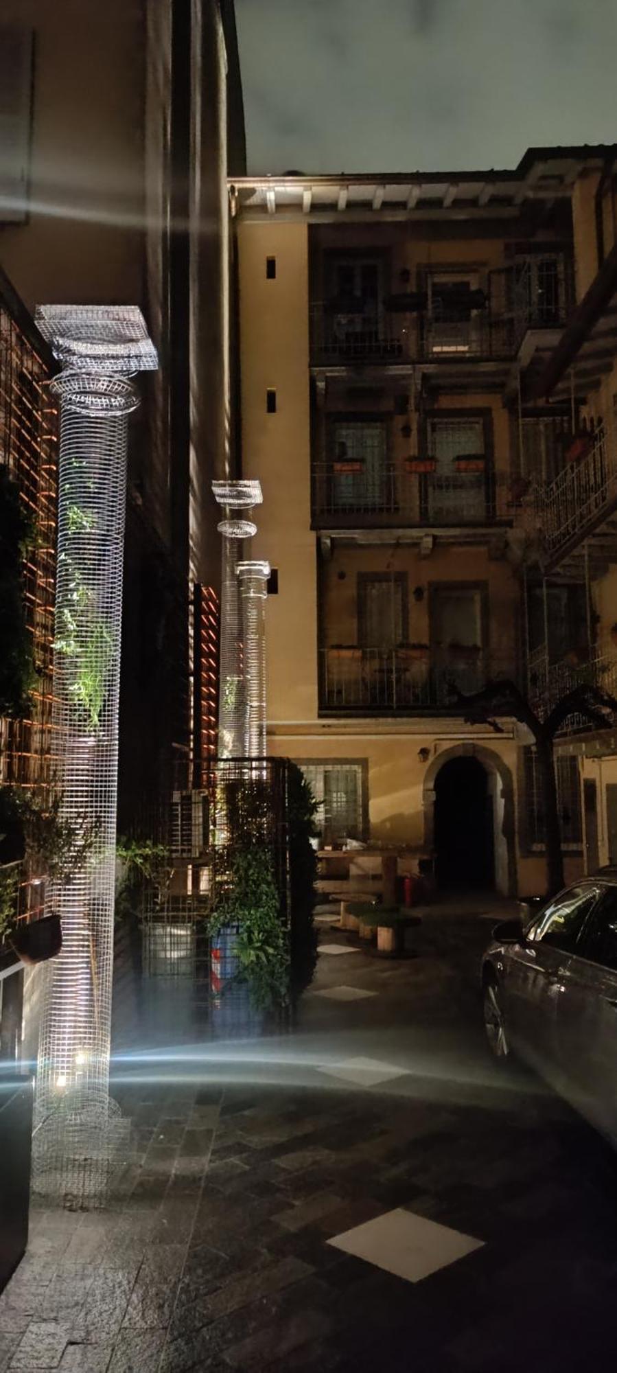 Ferienwohnung Borgovivo Il Tuo Loft In Centro Citta Bergamo Exterior foto
